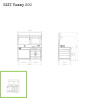 EXIT Cuisine de plein air en bois Yummy 200 - nature