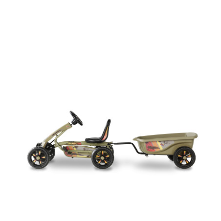 EXIT Kart Foxy Expedition avec remorque - vert foncé
