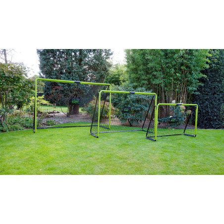 EXIT But de football Tempo en acier 180x120cm - vert noir