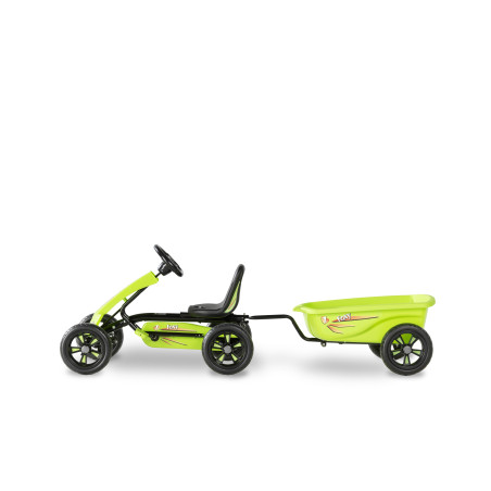 EXIT Kart Foxy Green avec remorque - vert