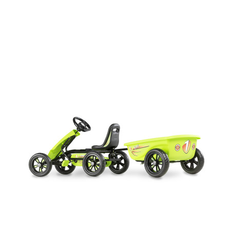EXIT Kart Foxy Green avec remorque - vert