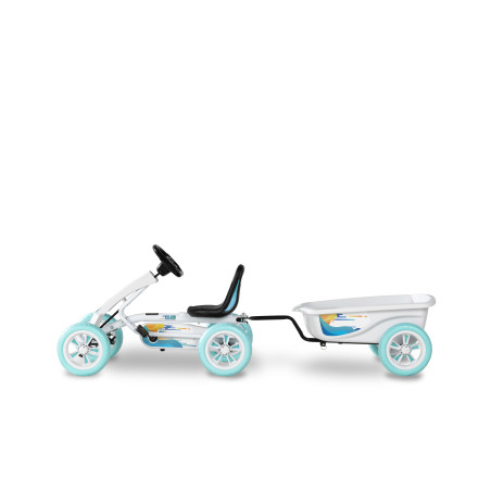 EXIT Kart Foxy Club avec remorque - blanc