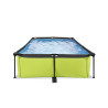 EXIT Piscine Lime 300x200x65cm avec pompe filtrante - vert