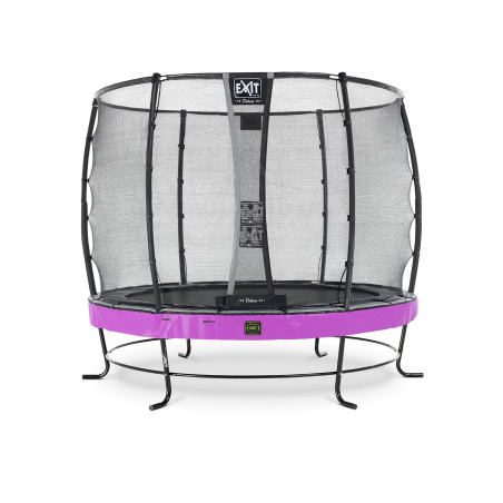 EXIT Trampoline Elegant Premium ø305cm avec filet de sécurité Deluxe - violet