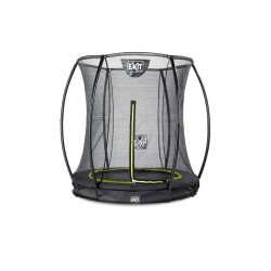 EXIT Trampoline Silhouette inground ø183cm avec filet de sécurité - noir