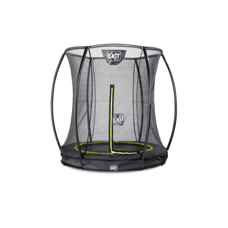EXIT Trampoline Silhouette inground ø183cm avec filet de sécurité - noir