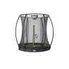 EXIT Trampoline Silhouette inground ø183cm avec filet de sécurité - noir