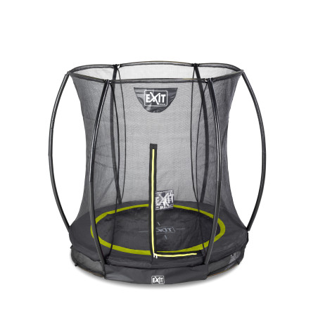 EXIT Trampoline Silhouette inground ø183cm avec filet de sécurité - noir