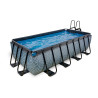 EXIT 30.12.42.00 piscine hors sol Rectangle 7020 L Gris