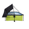 EXIT Piscine Lime 300x200x65cm avec voile d'ombrage et pompe filtrante - vert