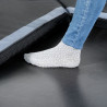 EXIT Dynamic trampoline enterré au niveau du sol 244x427cm avec filet de sécurité - noir