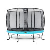 EXIT Trampoline Elegant Premium ø427cm avec filet de sécurité Deluxe - bleu