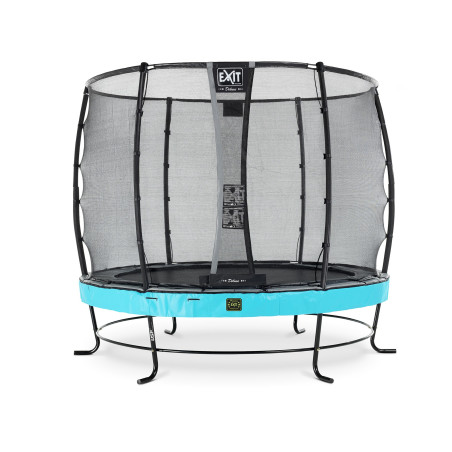 EXIT Trampoline Elegant Premium ø305cm avec filet de sécurité Deluxe - bleu