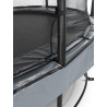EXIT Trampoline Elegant Premium ø427cm avec filet de sécurité Deluxe - gris