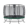 EXIT Trampoline Elegant Premium ø366cm avec filet de sécurité Deluxe - vert
