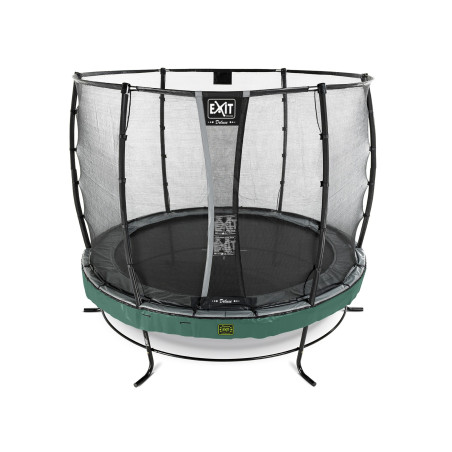 EXIT Trampoline Elegant Premium ø305cm avec filet de sécurité Deluxe - vert