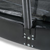 EXIT Dynamic trampoline enterré au niveau du sol ø305cm avec filet de sécurité - noir