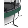 EXIT Trampoline Elegant Premium ø253cm avec filet de sécurité Deluxe - vert