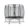 EXIT Trampoline Elegant ø253cm avec filet de sécurité Economy - gris