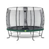 EXIT Trampoline Elegant ø427cm avec filet de sécurité Economy - vert