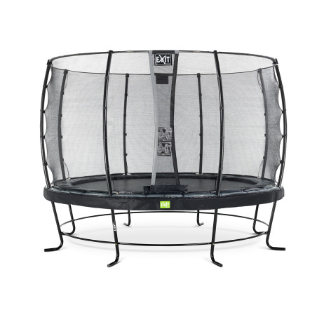 EXIT Trampoline Elegant ø427cm avec filet de sécurité Economy - noir