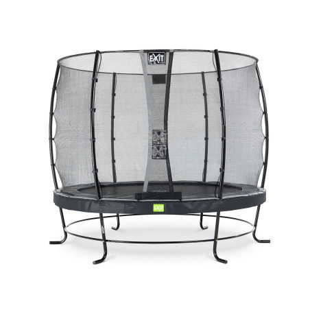 EXIT Trampoline Elegant ø253cm avec filet de sécurité Economy - noir