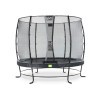 EXIT Trampoline Elegant ø253cm avec filet de sécurité Economy - noir