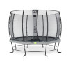 EXIT Trampoline Elegant ø427cm avec filet de sécurité Economy - gris