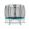 EXIT Trampoline Elegant ø253cm avec filet de sécurité Economy - bleu