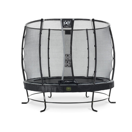 EXIT Trampoline Elegant Premium ø305cm avec filet de sécurité Deluxe - noir