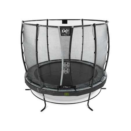 EXIT Trampoline Elegant Premium ø305cm avec filet de sécurité Deluxe - noir