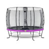 EXIT Trampoline Elegant ø427cm avec filet de sécurité Economy - violet