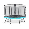 EXIT Trampoline Elegant ø427cm avec filet de sécurité Economy - bleu