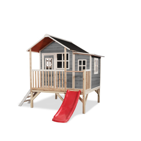 EXIT Maisonnette en bois Loft 350 - gris