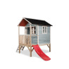 EXIT Maisonnette en bois Loft 300 - bleu