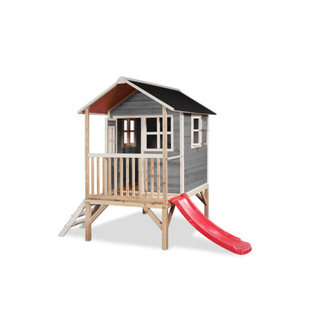 EXIT Maisonnette en bois Loft 300 - gris