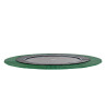 EXIT Dynamic trampoline enterré au niveau du sol ø427cm avec dalles de sécurité Freezone - noir