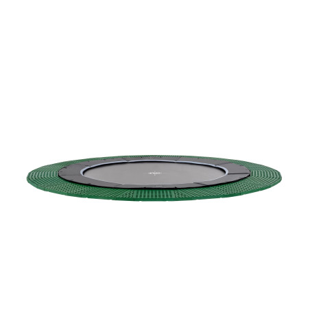 EXIT Dynamic trampoline enterré au niveau du sol ø305cm avec dalles de sécurité Freezone - noir