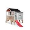EXIT Maisonnette en bois Loft 350 - bleu