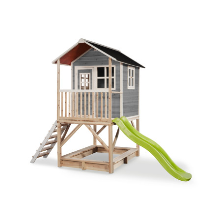 EXIT Maisonnette en bois Loft 500 - gris