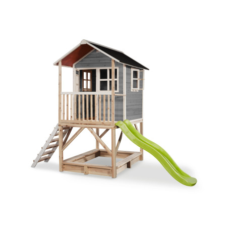 EXIT Maisonnette en bois Loft 500 - gris