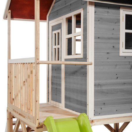 EXIT Maisonnette en bois Loft 500 - gris