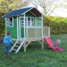 EXIT Loft 350 cabane de jeu en bois - vert