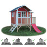 EXIT Loft 350 cabane de jeu en bois - rouge