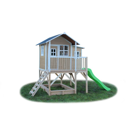 EXIT Loft 550 cabane de jeu en bois - naturel