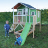 EXIT Loft 550 cabane de jeu en bois - vert