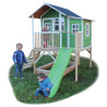 EXIT Loft 550 cabane de jeu en bois - vert