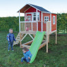 EXIT Loft 550 cabane de jeu en bois - rouge