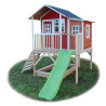 EXIT Loft 550 cabane de jeu en bois - rouge
