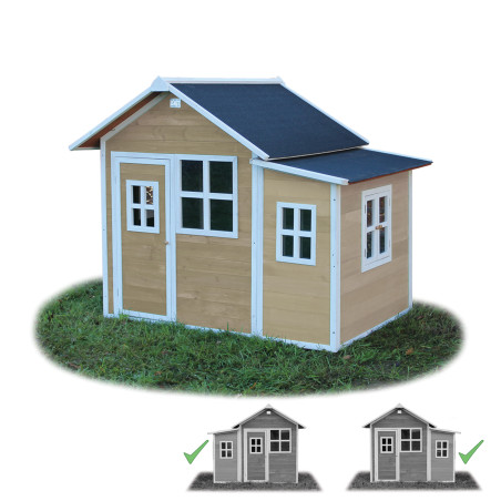 EXIT Loft 150 cabane de jeu en bois - naturel